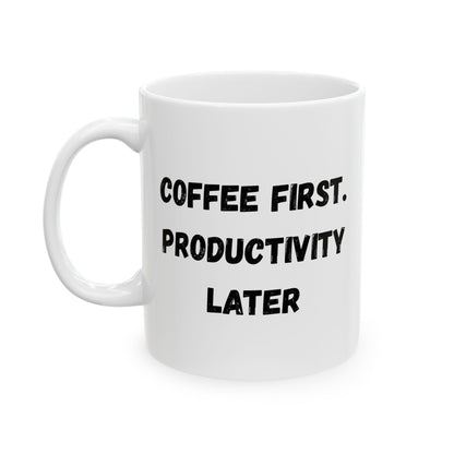 Inspiring Ceramic Coffee Mug - 11oz & 15oz - Perfect for Creativity & Motivation Lovers