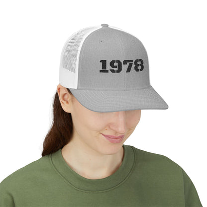 Custom Embroidered Snapback Trucker Cap | Birthday Gift, Fashion Accessory, Casual Wear, Unisex Gift, Vintage Style Hat