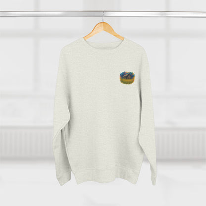 Cozy Dreamers Unisex Crewneck Sweatshirt, Artistic Sweatshirt, Gift for Nature Lovers, Vintage Vibe Apparel, Comfortable Layer, Casual Wear