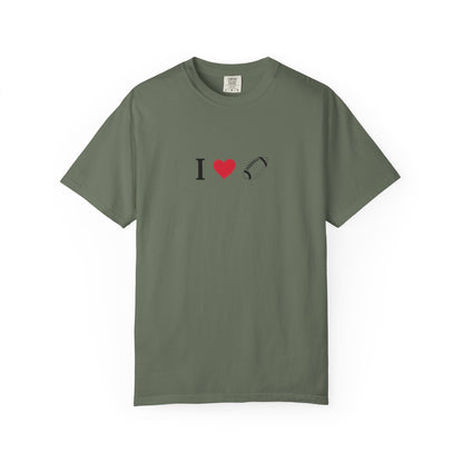 I Love Football T-Shirt - Unisex Cotton Tee, Fun Gift for Friends, Casual Style, Birthday Present, Summer Apparel