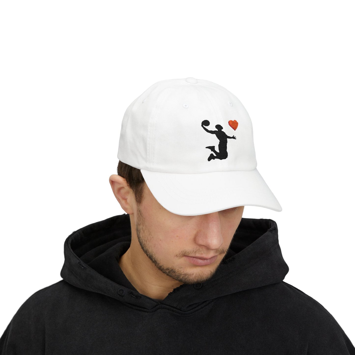 Basketball Dad Cap - Sporty Dad Hat, Gift for Basketball Lovers, Adjustable Cap for Dad, Sports Accessories, Casual Headwear
