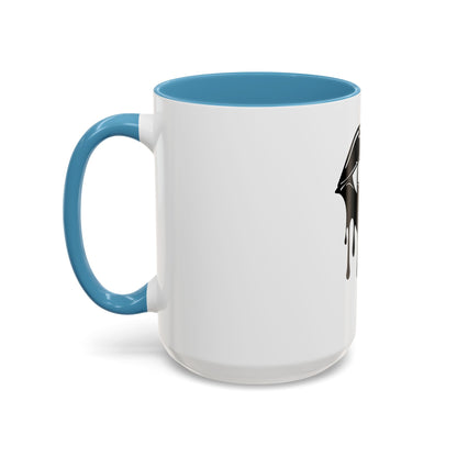 Vampire Lip Accent Coffee Mug - 11oz & 15oz - Unique Halloween Gift