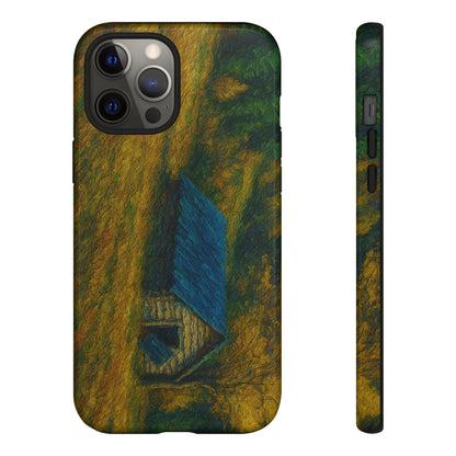 Artistic Phone Case by Tough Cases, Nature-Inspired Phone Protection, Unique Gift for Nature Lovers, Stylish Accessory, Fall Aesthetic