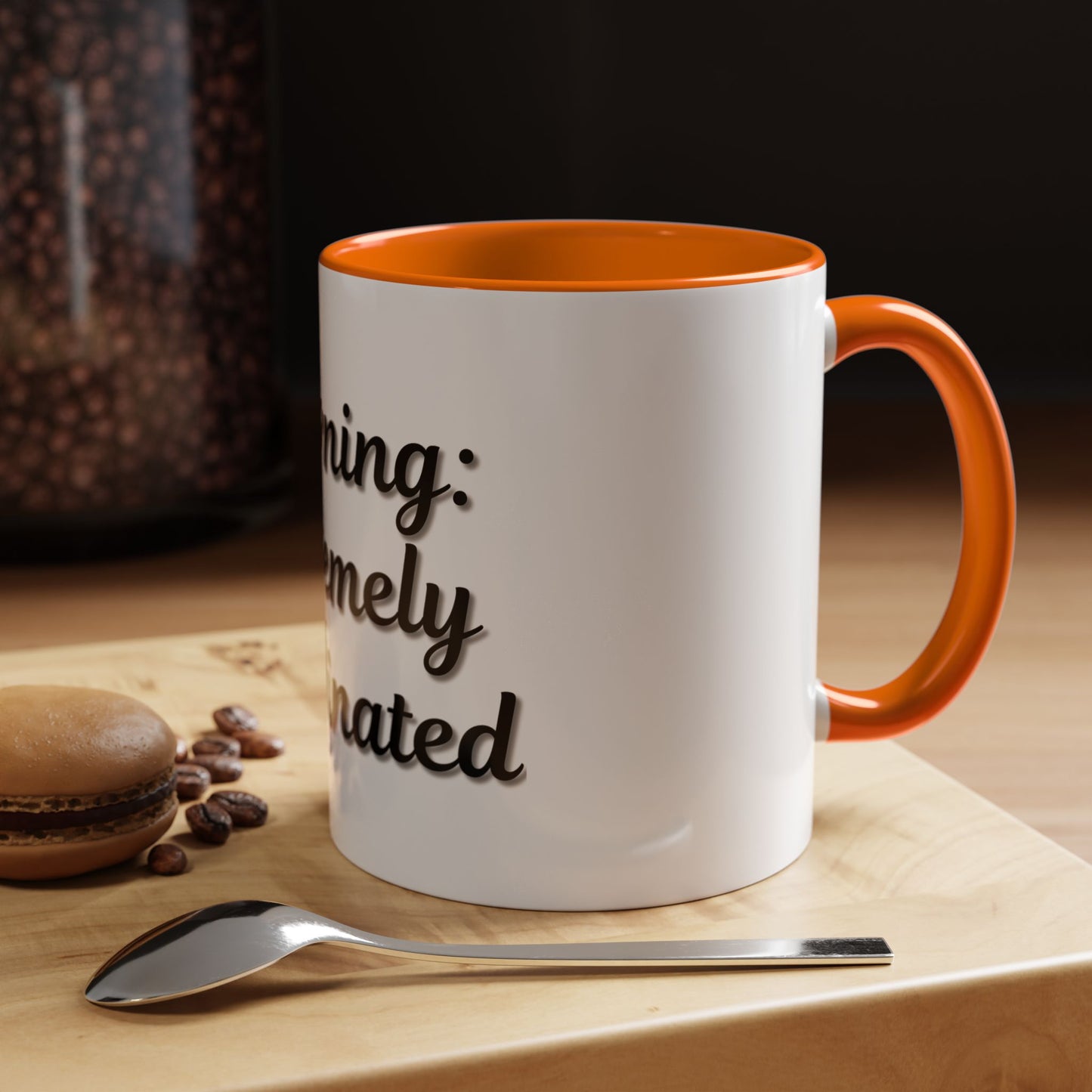 Funny Warning Coffee Mug - Extremely Caffeinated | Perfect Gift for Coffee Lovers