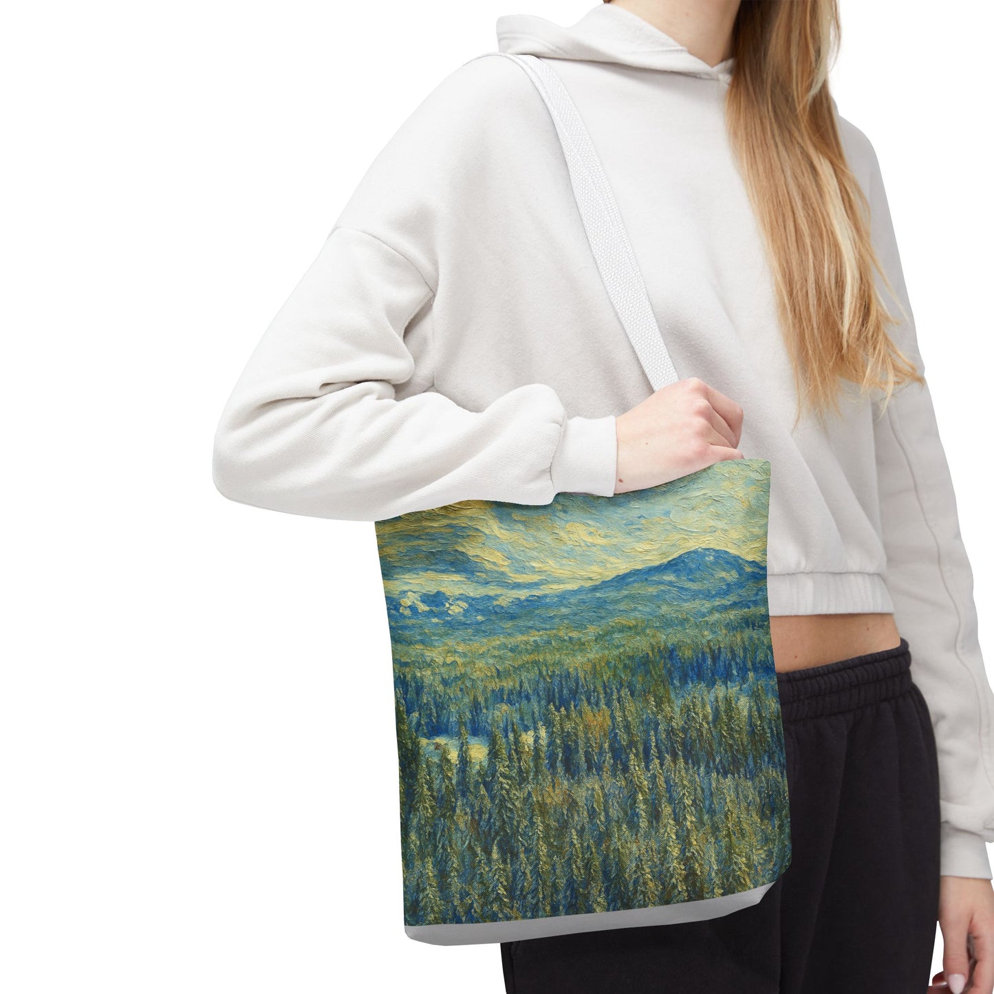 Nature-Inspired Tote Bag, Eco-Friendly Carryall, Bohemian Style Purse, Art Tote, Great Gift for Nature Lovers, Shopping Bag, Travel [...]