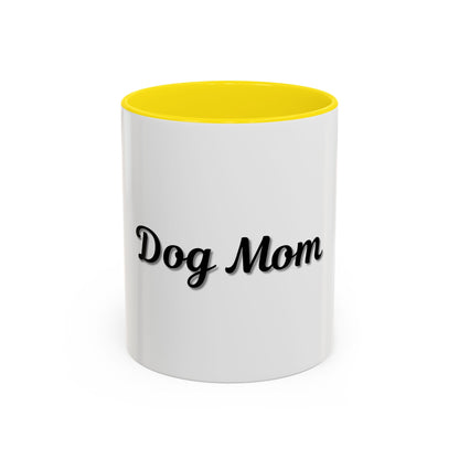 Dog Mom Accent Coffee Mug - Perfect Gift for Pet Lovers