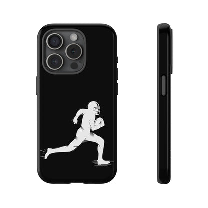 Football Player Phone Case, Tough Cases, Sports Phone Cover, Gift for Athletes, iPhone & Samsung Accessories, Running Player Design