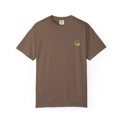 Nature-Inspired Unisex Garment-Dyed T-Shirt, Eco-Friendly Tee, Summer Casual Wear, Gift for Nature Lovers, Relaxed Fit T-Shirt