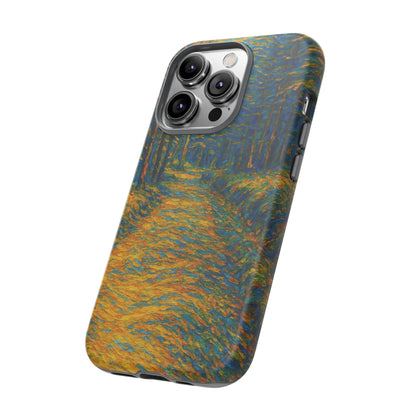 Artistic Phone Case for Nature Lovers, Tough Cases, Vibrant Design, Gift for Friends, Phone Accessories, Unique Artwork