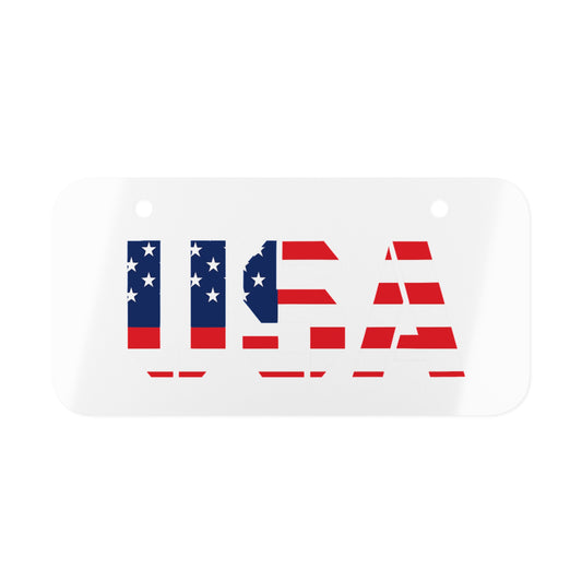 USA Mini License Plate | Vintage Americana Decor, Car Accessories, Personalized Gifts, Home & Garden Decor, Patriot's Day