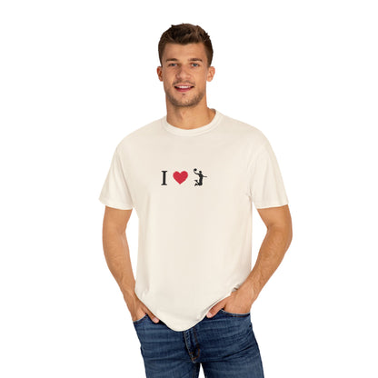 I Love [Activity] Unisex Garment-Dyed T-shirt, Casual Tee, Gift for Him, Gift for Her, Everyday Style, Fun Apparel