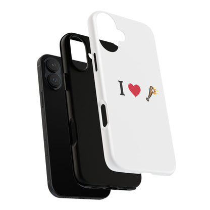 I Love Baseball Vibe Phone Case - Tough Cases for Sports Lovers, Gifts for Athletes, Fun Accessories, iPhone and Android Compatible