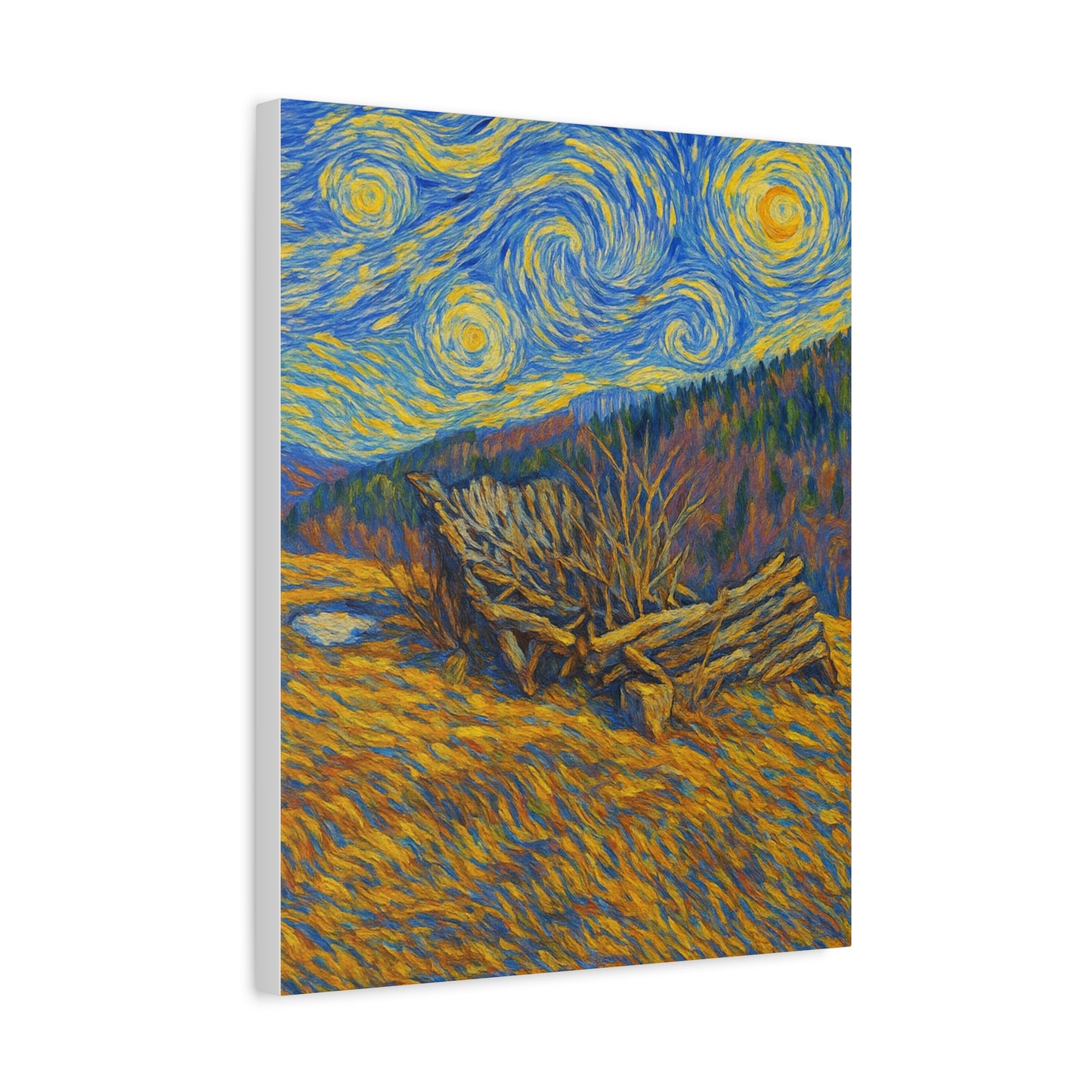 Artistic Van Gogh Style Canvas Wall Art, Nature Inspired Decor, Home Aesthetic, Gift for Art Lovers, Gallery Wall Piece, Living Room Decor, [...]