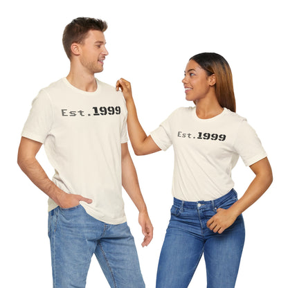 Established 1999 Unisex Tee | Vintage Birth Year Shirt, Casual Birthday Gift, Personalized Family Reunion Apparel, Retro Style [...]