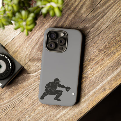 Baseball Catcher Phone Case - Tough Cases, Sports Phone Cover, Great for Athletes, Perfect Gift for Baseball Lovers, Unique Cell Phone Design