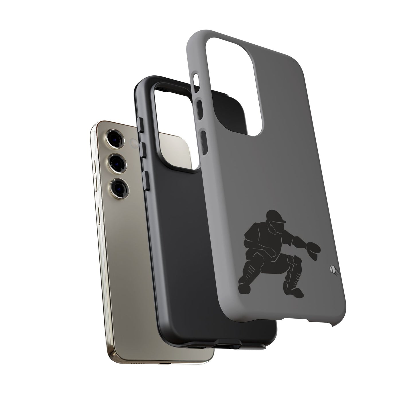 Baseball Catcher Phone Case - Tough Cases, Sports Phone Cover, Great for Athletes, Perfect Gift for Baseball Lovers, Unique Cell Phone Design