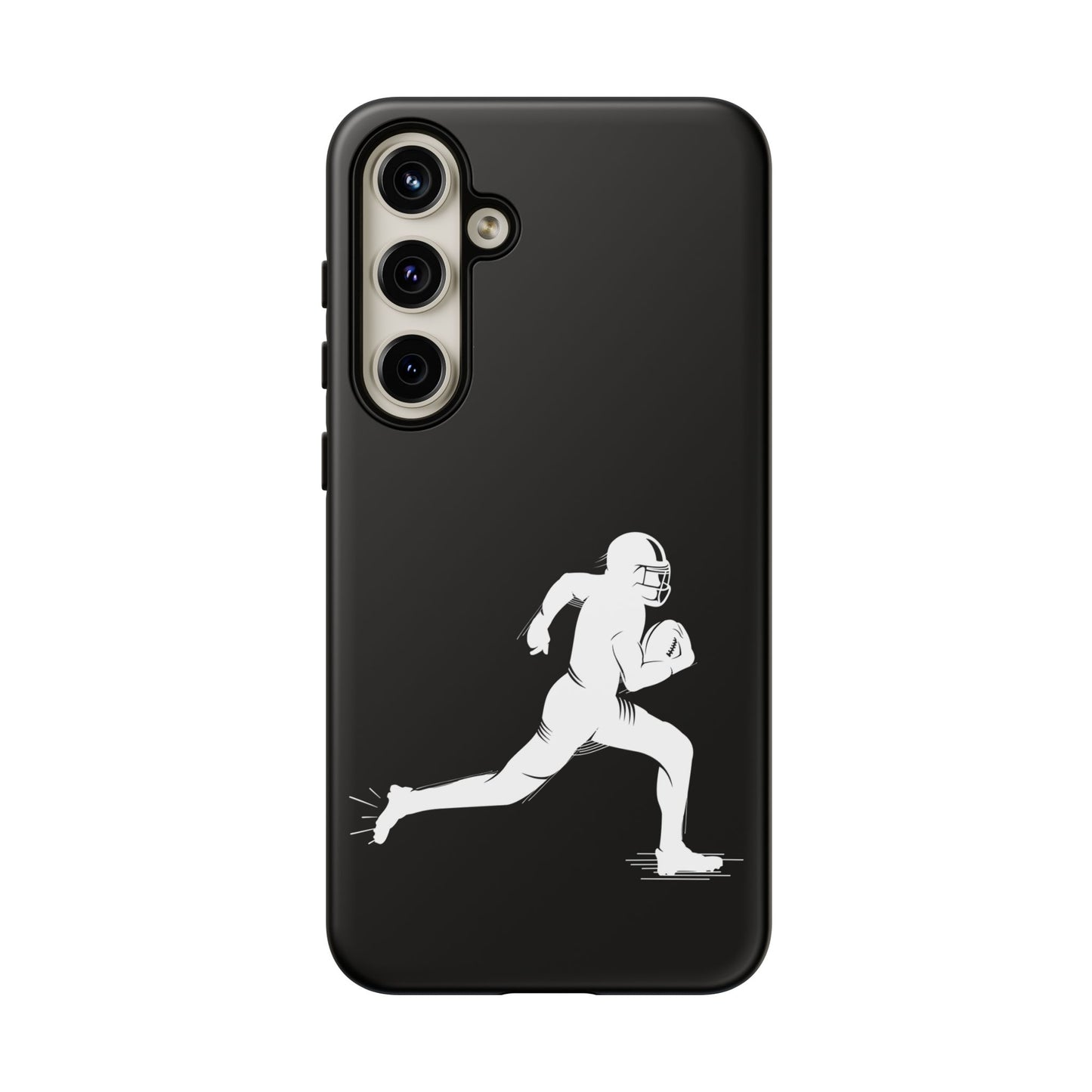 Football Player Phone Case, Tough Cases, Sports Phone Cover, Gift for Athletes, iPhone & Samsung Accessories, Running Player Design