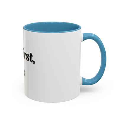 But First, Books Accent Coffee Mug - Perfect Gift for Book Lovers
