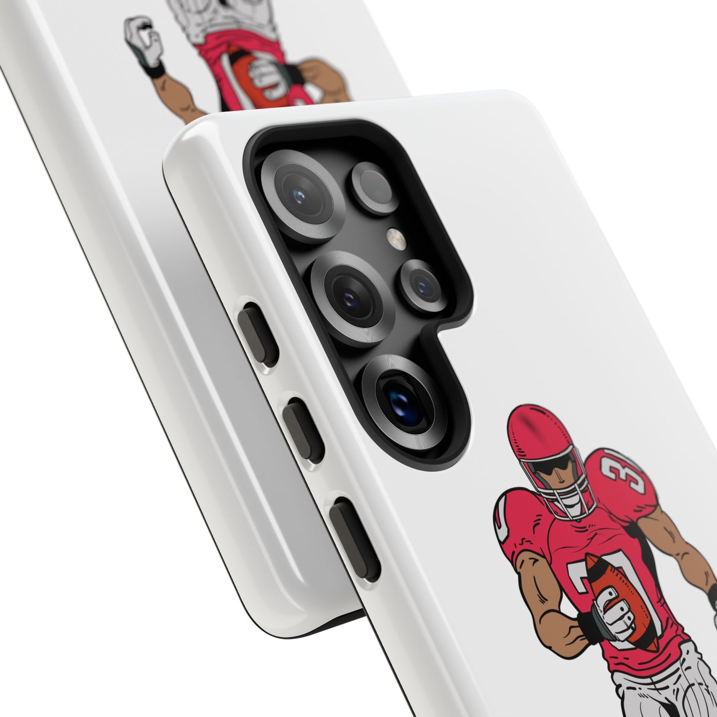 Football Player Tough Case, Sports Phone Cover, Athlete Gift, Tough Phone Case, Fall Sports, Football Lover's Accessory