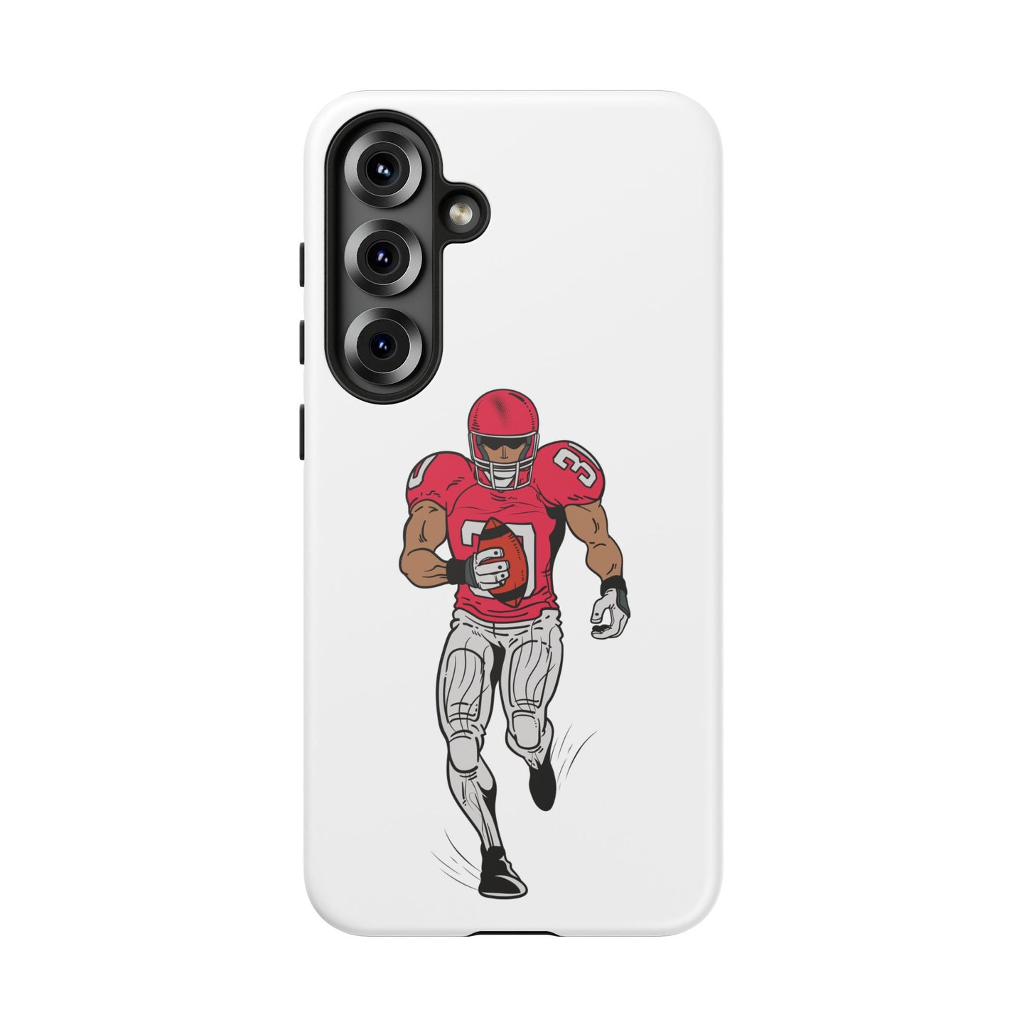 Football Player Tough Case, Sports Phone Cover, Athlete Gift, Tough Phone Case, Fall Sports, Football Lover's Accessory