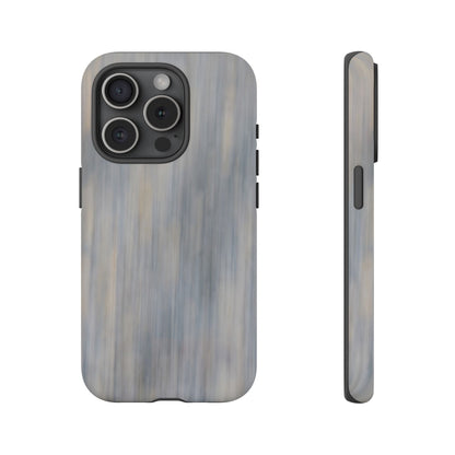Stylish Tough Phone Case - Durable Protection with Modern Marble Design