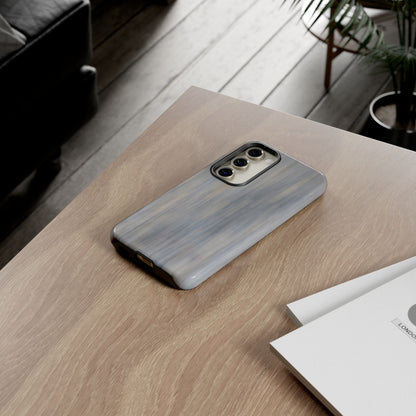 Stylish Tough Phone Case - Durable Protection with Modern Marble Design
