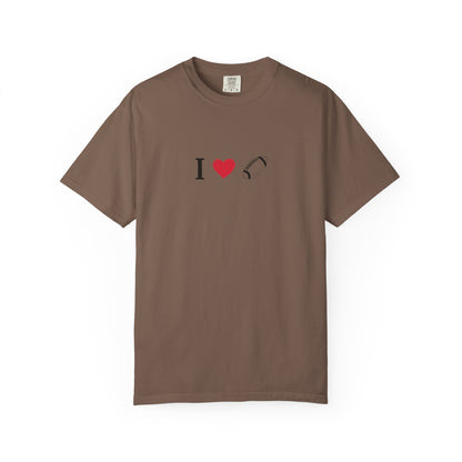 I Love Football T-Shirt - Unisex Cotton Tee, Fun Gift for Friends, Casual Style, Birthday Present, Summer Apparel