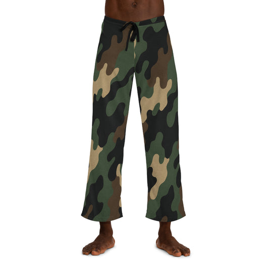 Camouflage Men's Pajama Pants, Cozy Sleepwear for Men, Relaxation Pants, Perfect Gift for Him, Casual Loungewear - product image