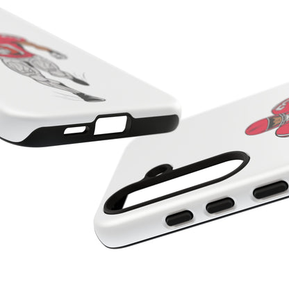 Football Player Tough Case, Sports Phone Cover, Athlete Gift, Tough Phone Case, Fall Sports, Football Lover's Accessory