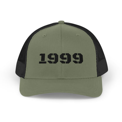 Retro 1999 Snapback Trucker Cap | Vintage Style Cap for nostalgia lovers, Birthday Gift, 90s Cap, Unisex Fashion Accessory