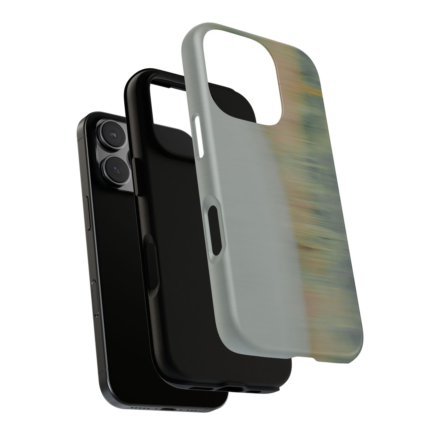 Tough Cases: Modern Abstract iPhone Case for Nature Lovers