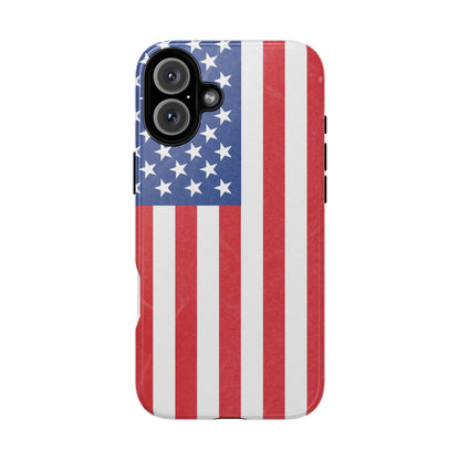 American Flag Phone Case - Patriotic Cell Cover, Tough Cases, USA Pride, Independence Day Gift, Veteran's Day, Phone Protection