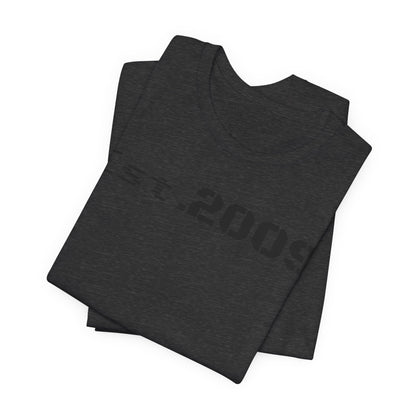 Established 2009 Unisex Tee - Casual Wear, Birthday Gift, Graduation Outfit, Anniversary Shirt, Personalized Fashion