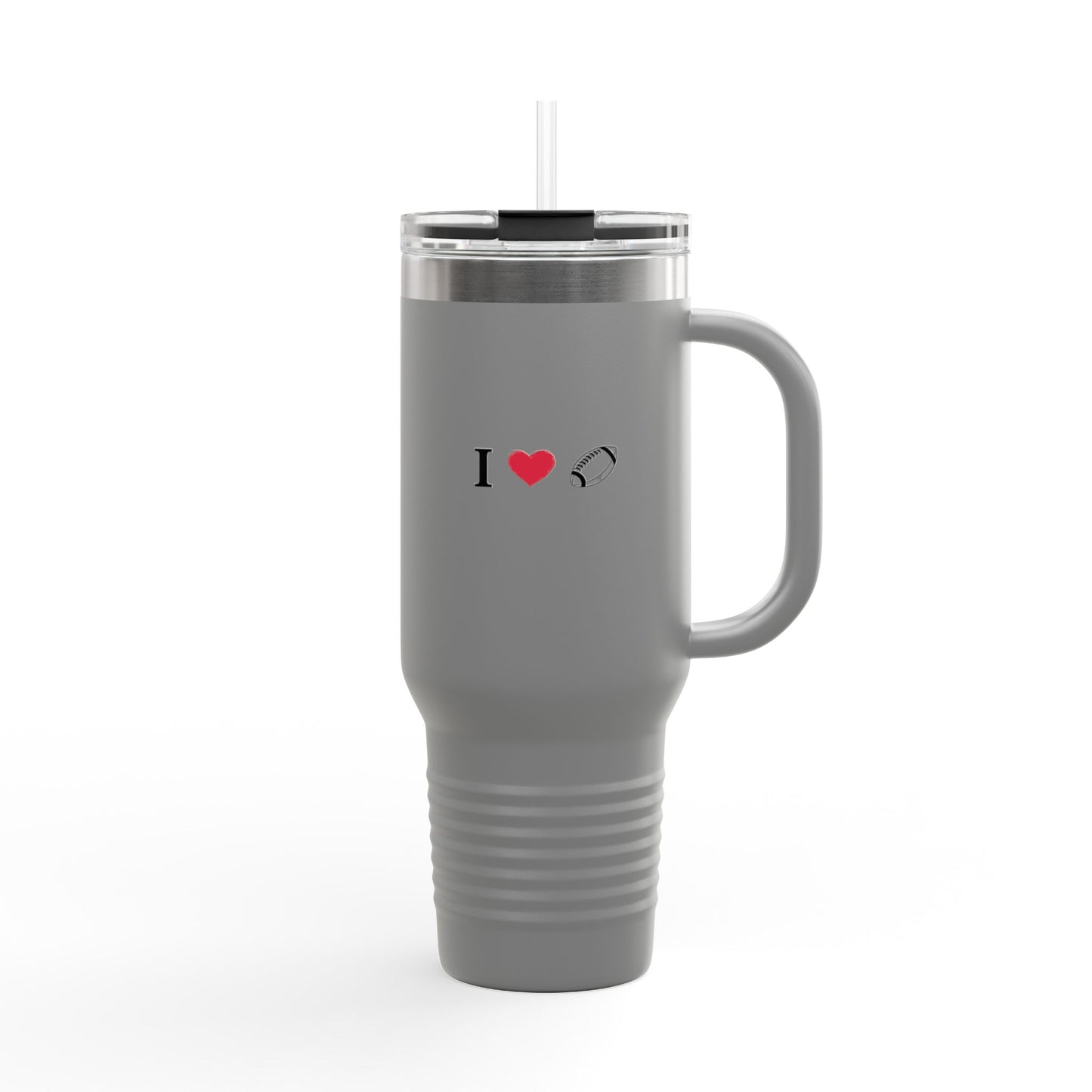 I Love Football Insulated Travel Mug, 40oz - Perfect For Writers, Students, Teachers | Funny Gift | Travel Coffee Mug | Stylish Tumbler | [...]