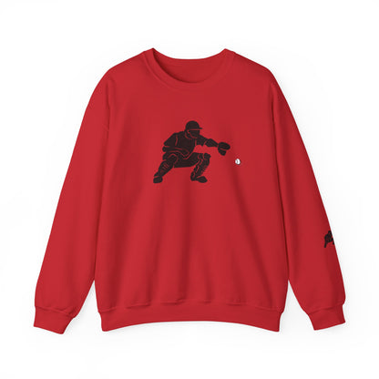 Baseball Catcher Crewneck Sweatshirt | Unisex Sports Apparel | Perfect for Game Days, Gifts, and Casual Wear | Baseball Lover's Gift