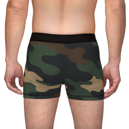Stylish Men's Camo Boxers, Comfy Underwear, Unique Gifts for Him, Everyday Wear, Military Inspired, Casual Comfort