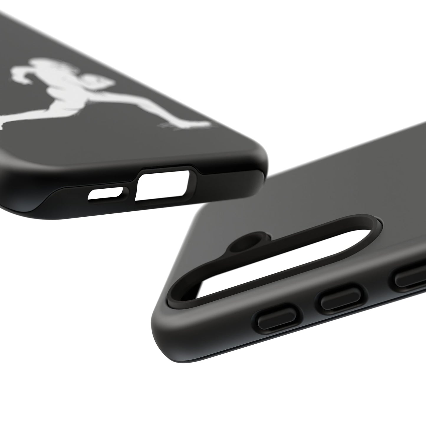 Football Player Phone Case, Tough Cases, Sports Phone Cover, Gift for Athletes, iPhone & Samsung Accessories, Running Player Design