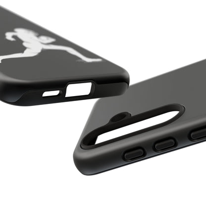 Football Player Phone Case, Tough Cases, Sports Phone Cover, Gift for Athletes, iPhone & Samsung Accessories, Running Player Design