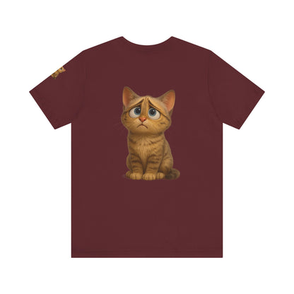 Adorable Cat Graphic Tee, Cute Pet Lover Shirt, Animal Lover Gift, Funny Cat Apparel, Birthday, Christmas, Everyday Use