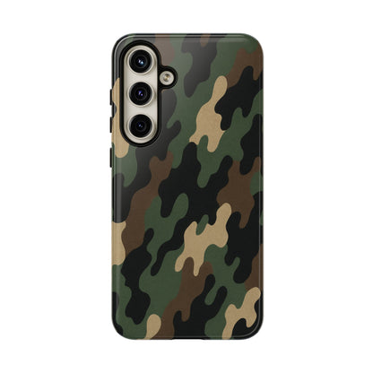 Camouflage Phone Case, Tough Cases, Military Style, Unique Phone Accessories, Gift for Him, Durable Phone Cover