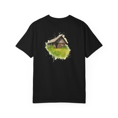 Nature-Inspired Unisex Garment-Dyed T-Shirt, Eco-Friendly Tee, Summer Casual Wear, Gift for Nature Lovers, Relaxed Fit T-Shirt