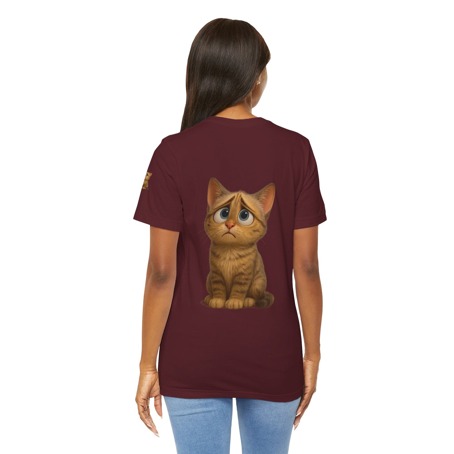Adorable Cat Graphic Tee, Cute Pet Lover Shirt, Animal Lover Gift, Funny Cat Apparel, Birthday, Christmas, Everyday Use