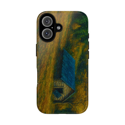 Artistic Phone Case by Tough Cases, Nature-Inspired Phone Protection, Unique Gift for Nature Lovers, Stylish Accessory, Fall Aesthetic