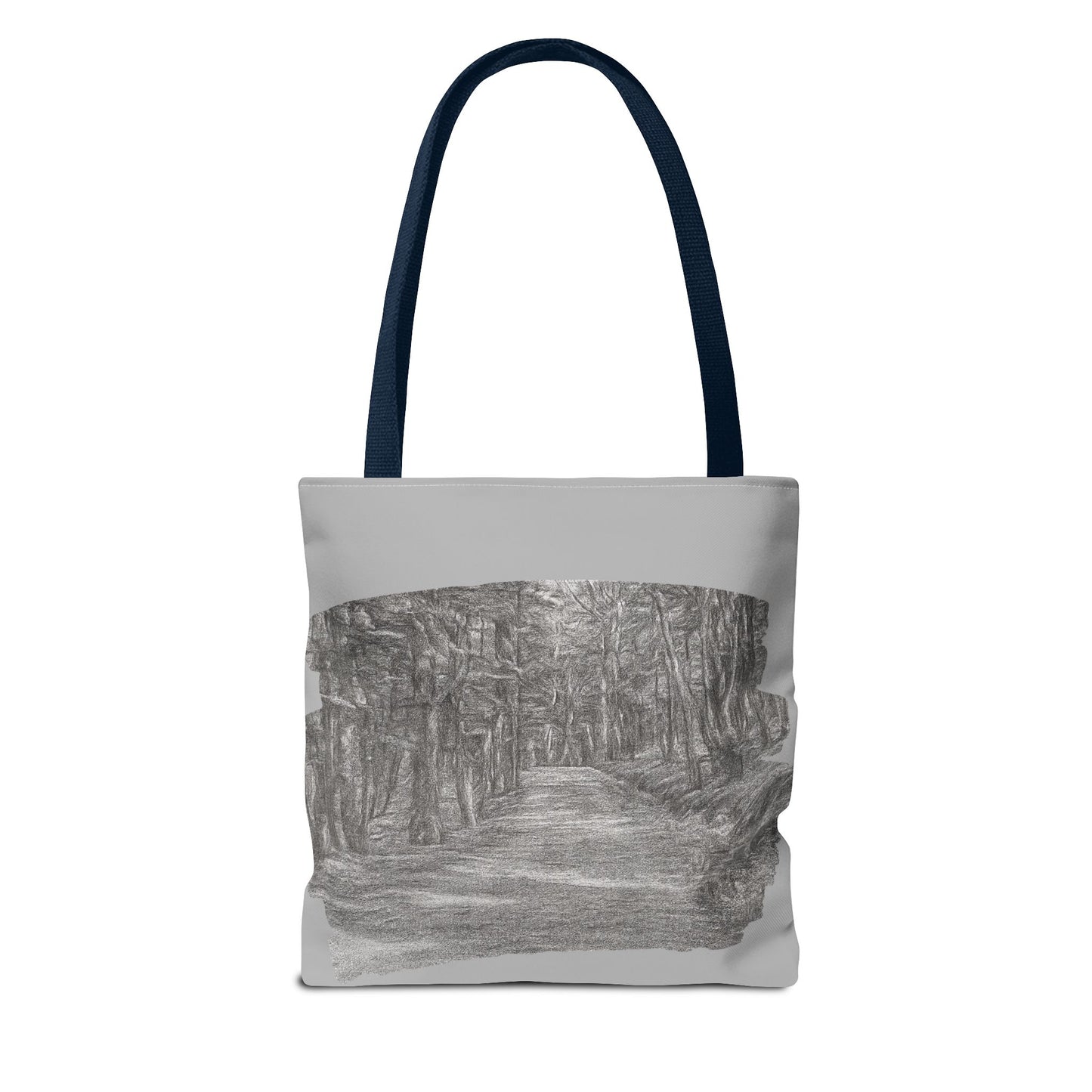 Scenic Path Tote Bag, Reversible Tote, Eco-Friendly Shopper, Outdoor Adventure Bag, Gift for Nature Lovers, Stylish Carryall