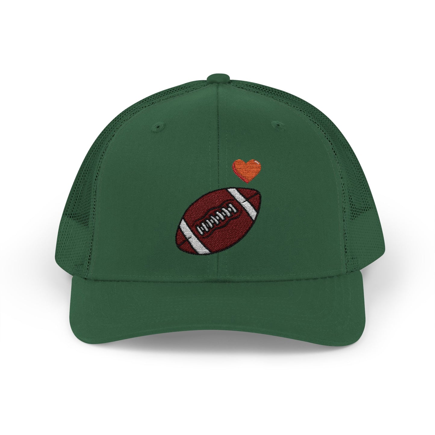 Football Love Snapback Trucker Cap, Sports Hat, Gift for Sports Fans, Casual Wear, Outdoor Activities
