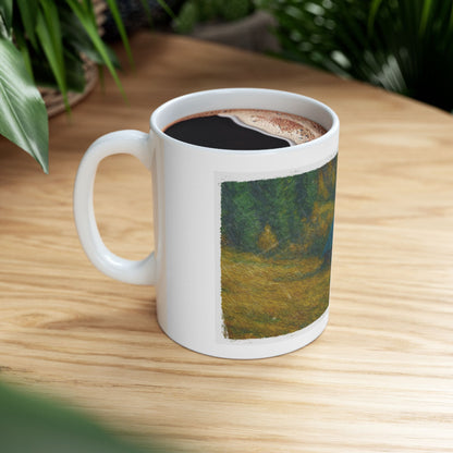 Rustic Cabin Ceramic Mug - Cozy Coffee Cup, Handmade Gift for Nature Lovers, Perfect for Home or Office, Great for Christmas, [...]