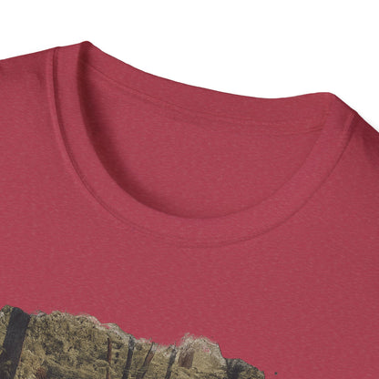 Nature-Inspired Unisex Softstyle T-Shirt | Casual Wear, Outdoor Activities, Gift for Nature Lovers, Relaxed Fit T-Shirt, Eco-Friendly Style