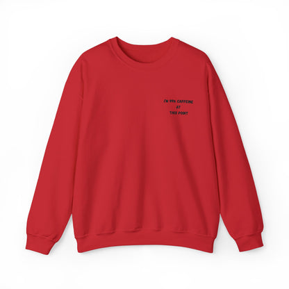 Caffeine Lover's Crewneck Sweatshirt | Unisex Heavy Blend