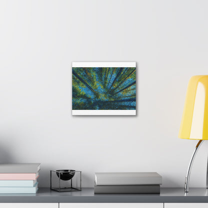 Canvas Wall Art, Forest Perspective Print, Nature Decor, Home & Office Art, Rustic Wall Hanging, Tree Art for Nature Lovers