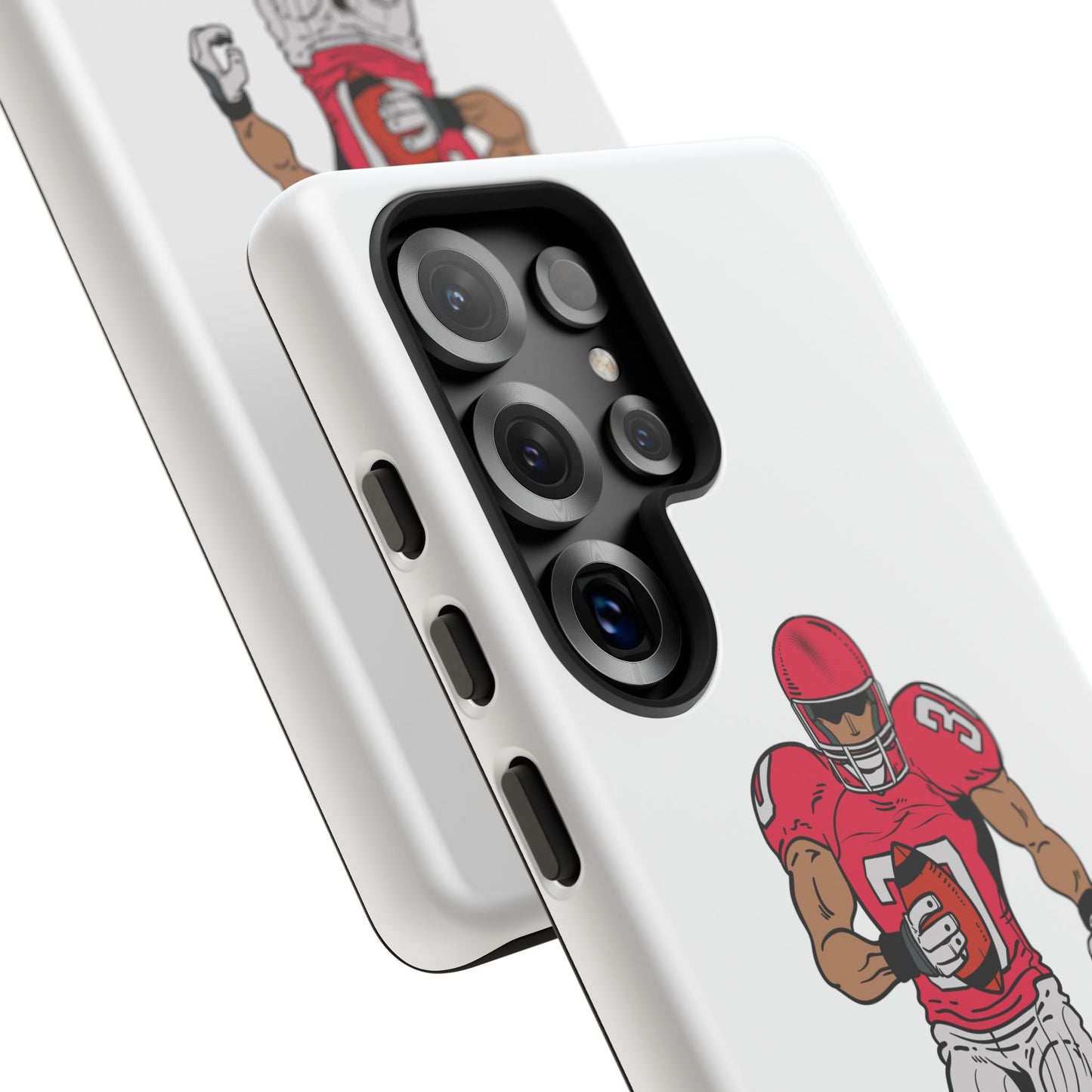 Football Player Tough Case, Sports Phone Cover, Athlete Gift, Tough Phone Case, Fall Sports, Football Lover's Accessory
